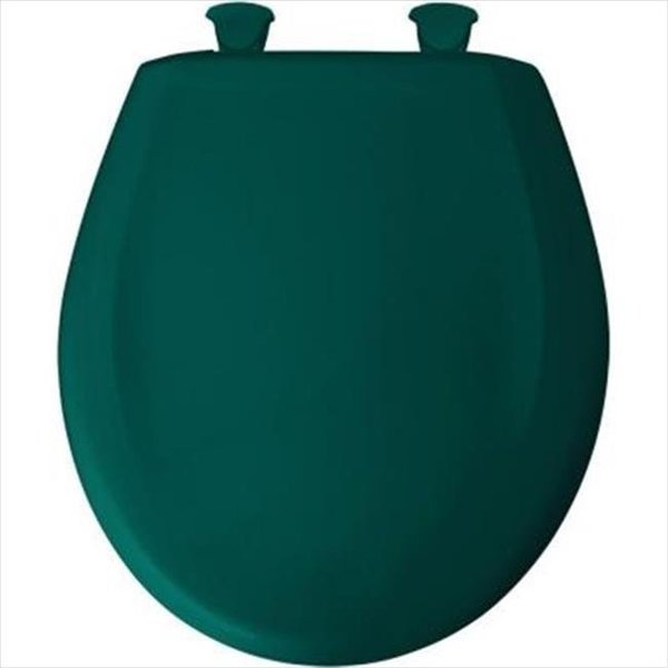 Church Seat Church Seat 200SLOWT 655 Round Closed Front Toilet Seat in Teal 200SLOWT655